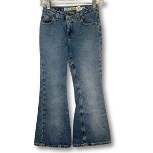 MUDD Wide Leg Flare Jeans Girls Size 10 Bell Bottoms Jeans Y2K Denim Hippie Boho